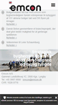Mobile Screenshot of emcon.dk