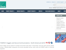 Tablet Screenshot of emcon.com